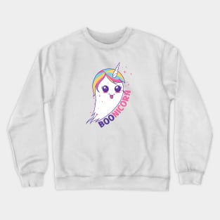 BooNicorn | Cute Halloween Ghost Unicorn Crewneck Sweatshirt